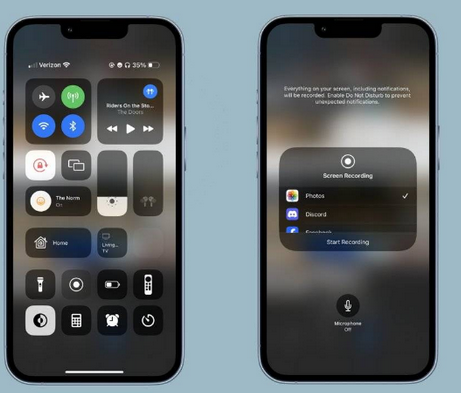 建平苹果15维修分享iPhone15录制屏幕时如何录制音频 