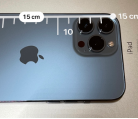 建平苹果14维修分享如何使用iPhone14测距仪测量身高 