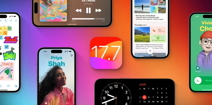 建平苹果手机维修分享苹果 iOS / iPadOS 17.7.1 正式版推送 