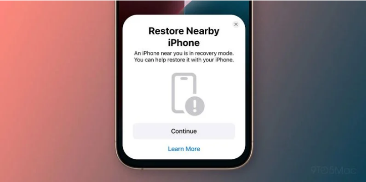 建平苹果手机维修分享iOS 18无线恢复功能可用另一部iPhone恢复变砖的iPhone 16 